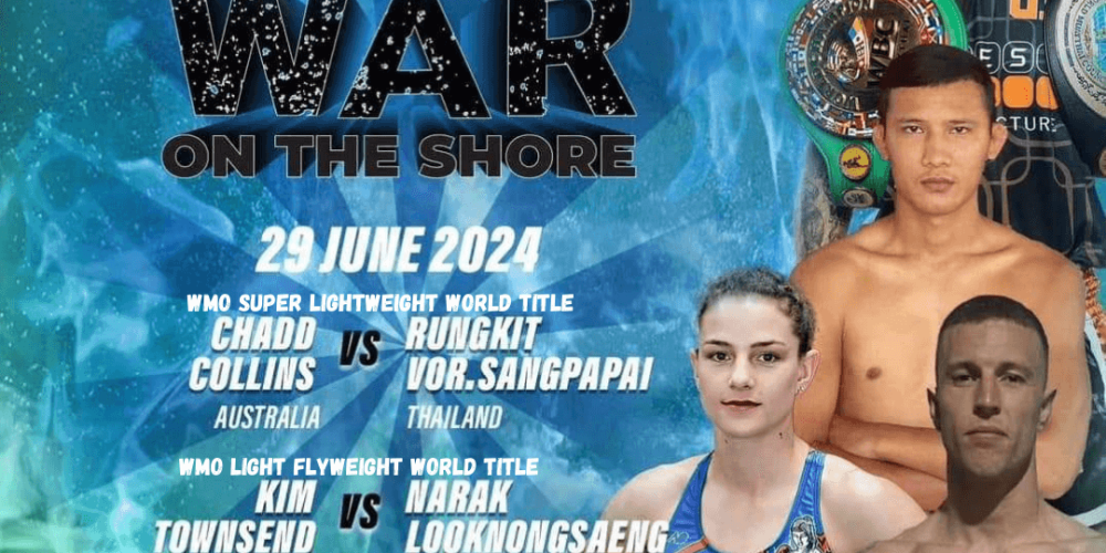 War on the Shore – 3 WMO title Fights
