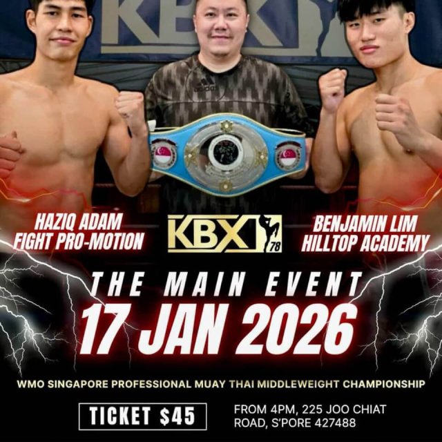 KBX Singapore Middleweight Title