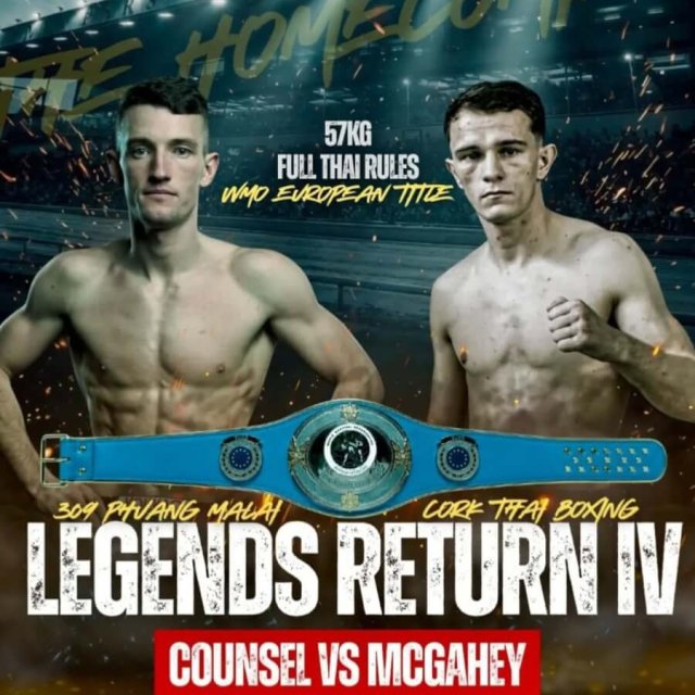 Legends Return IV – WMO European and Irish Titles