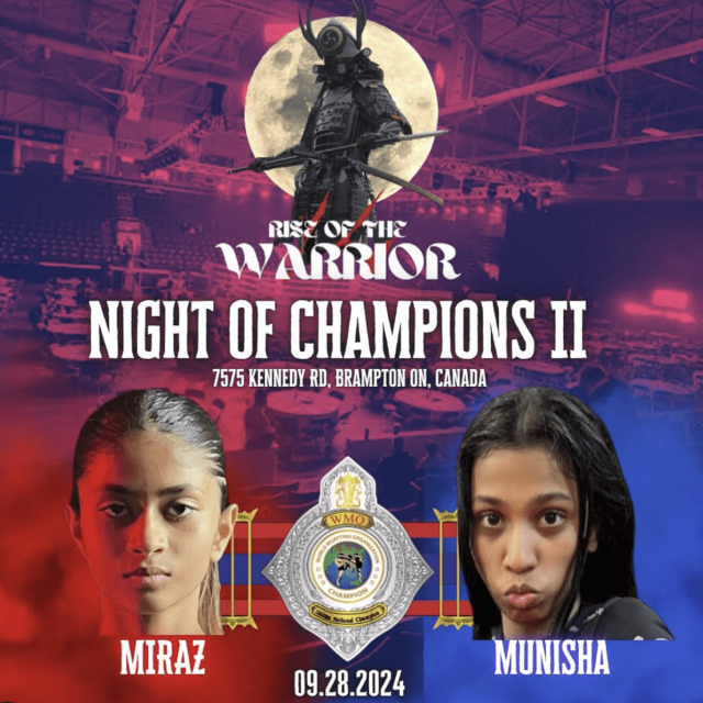 Rise of the Warrior V – Canada